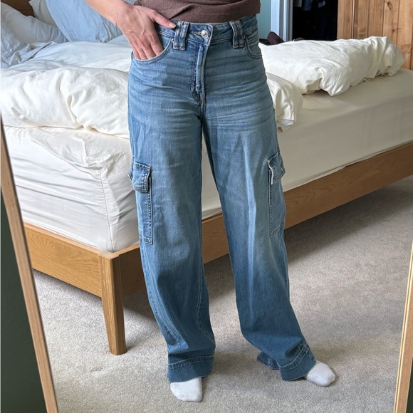 American Eagle Outfitters Denim - American Eagle Cargo Jeans